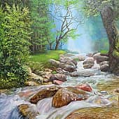 Ручей в горах