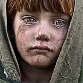 У беды не детское лицо ( по фото из ин-та) (1), художник Маргарита