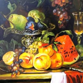 Натюрморт с арбузом