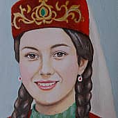 Портрет крымской татарки