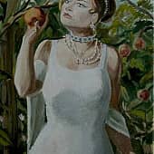 В яблоневом саду