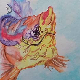 Экзотическая рыбка