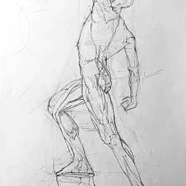 Рисунок-построение Экорше