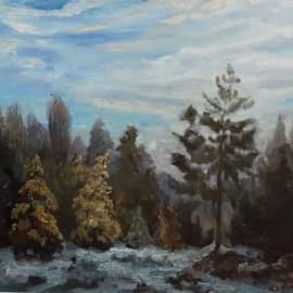 Лес. Художник ZhNataly