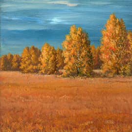 Среди полей. Октябрь 2  Among the Fields. October 2