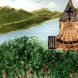 Ананури.Грузия