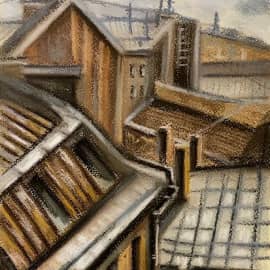 Крыши. Скетч.