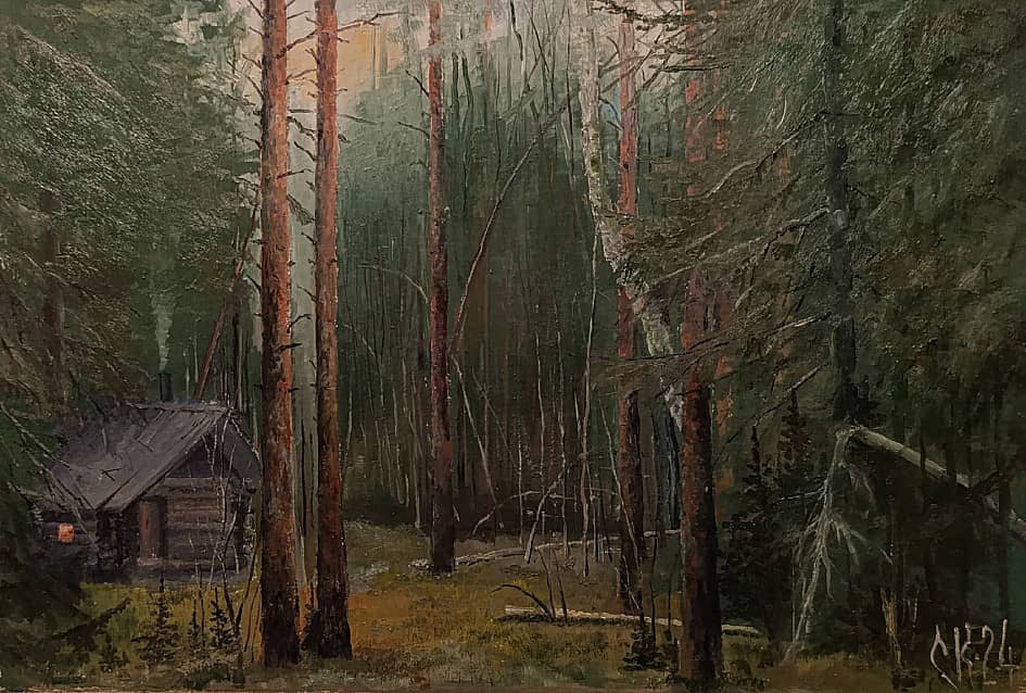 В лесной избушке