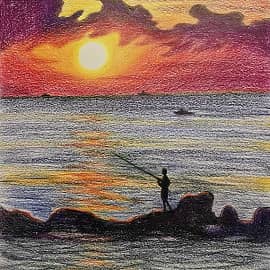 Фукуок. Вечерняя рыбалка.