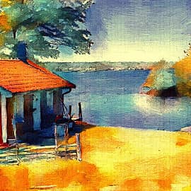 домик у моря