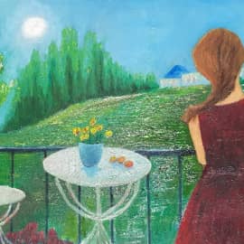 Ранняя луна