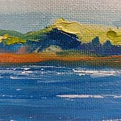 Вдоль берега (2), художник Виктория Мисюряева