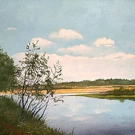 Этюд на исходе лета. Пленэр