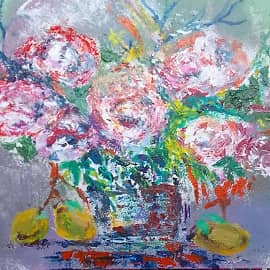 Цветы и цитрус