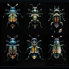 Коллекция насекомых