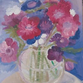 Анемоны в вазе