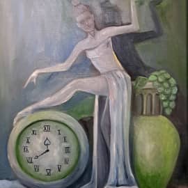 Натюрморт со статуэткой