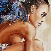 Новогодняя ночь (1), художник Чернова Ольга