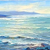 Солнечный день. Тихое море. Пленэр ZhNataly