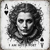 иллюстрация к стиху " Я не поэт "