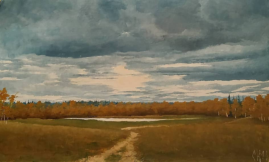 На осенних лугах