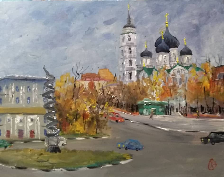 Осень. Благовещенский Собор.