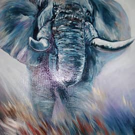 Сильный и большой.