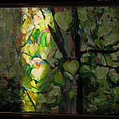 Липа в цвету (1), художник Елена А. Винокурова