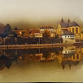 Туман над городом.