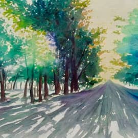 Картина "Август 2023"