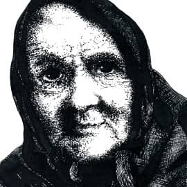 Встретил старую учительницу  Met the old Teacher