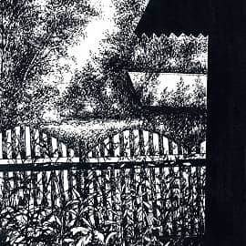 За баней  Behind the Bathhouse