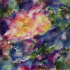 Картина "Ночные облака"