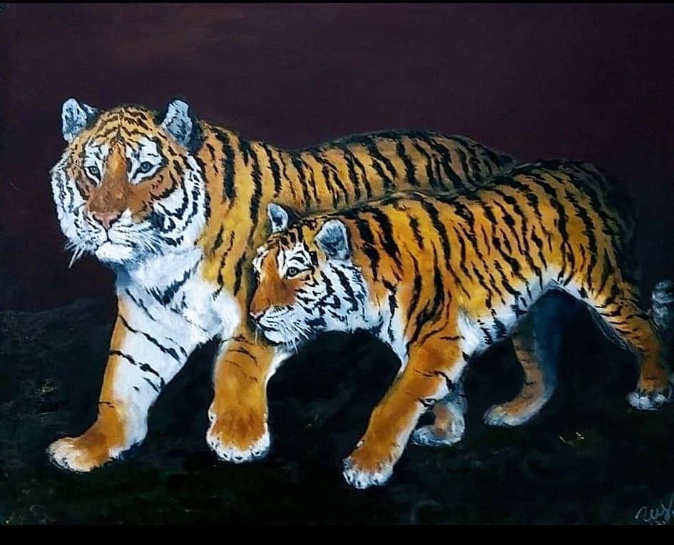 В свете фотовспышки