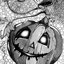 Хеллоуин. Тыковка.