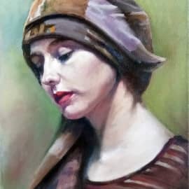 Портрет натурщицы