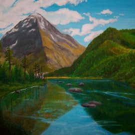 В горах Алтая