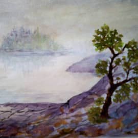 Туман над Ладогой.