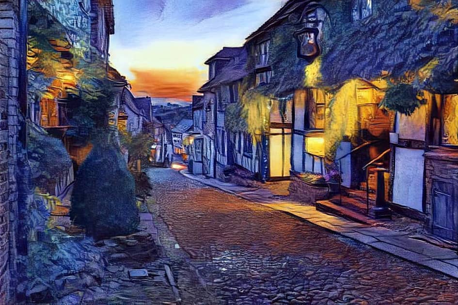 Вечерние переулки.