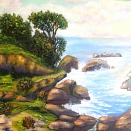 Морской берег.