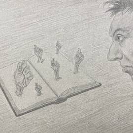 Смотришь в книгу...