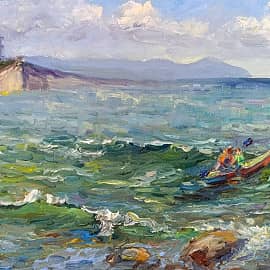 Покорение сапборда. Пленэр ZhNataly