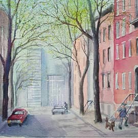 Улицы большого города