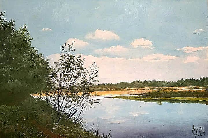 Этюд на исходе лета. Пленэр