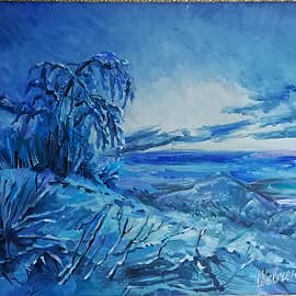 Зима на Бештау