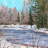 Солнечный мартовский день. Пленэр(2)