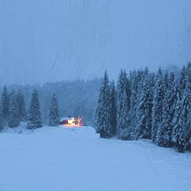 Далёкий огонёк надежды.