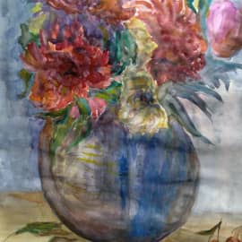 Круглая ваза