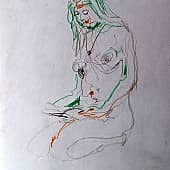 Глаза дедушки (4), художник Иванищев Роман