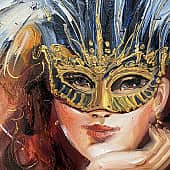 Карнавальная ночь (2), художник Чернова Ольга